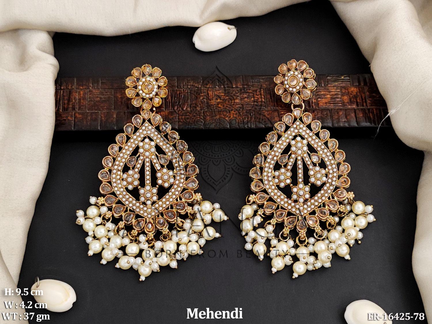 Swarnima Tear Drop Chandbalis